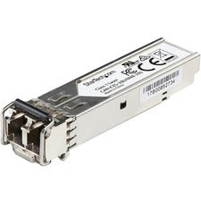 StarTech.com Juniper SFP Module For Optical Network, Data Networking - 1 x LC 100Base-FX Network - Optical Fiber - Multi-mode - Fast Ethernet - 100Base-FX - Hot-swappable - 1 Each