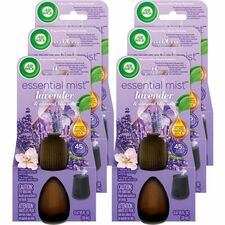 Air Wick Essential Mist Scented Diffuser Oil Refills Oil - 0.7 fl oz (0 quart) - Lavender & Almond Blossoms - 45 Day - Long Lasting - 6 / Carton