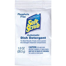 Soft Scrub Dishwasher Detergent Packs 1 oz (0.06 lb) - Citrus Scent - Pleasant Scent, Phosphate-free - White - 200 / Carton