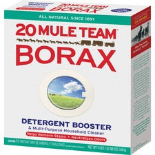 BORAX All Natural Laundry Booster pH Balanced - Natural - 4 / Carton