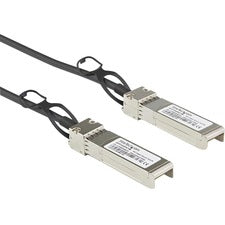 StarTech.com Dell EMC DAC-SFP-10G-1M Compatible SFP+ Direct-Attach Twinax Cable - 1 m (3.3ft) 3.28 ft Twinaxial Network Cable for Network Device, Server, Router, Switch - First End: 1 x SFP+ Network - Male - Second End: 1 x SFP+ Network - Male - 10 Gbit/s