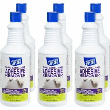 MÃ¶tsenbÃ¶cker's Lift Off Tape/Label Adhesive Remover 1 quart - For Tape Adhesive, Label Adhesive, Grease, Oil Gum, Tar, Spray Adhesive, Sticker Adhesive, Chewing Gum, Wax, Glue, Residue Remover - White - 6 / Carton