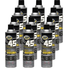 Zep 45 Dual-Force Lubricant/Penetrant 14 fl oz - Corrosion Resistant - 12 / Carton