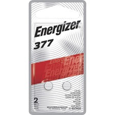 Energizer Alkaline A23 Battery 2-Packs For Multipurpose, Glucose Monitor, Toy, Calculator - 377 - 24 mAh - 1.55 V DC - 2/Pack - 72 / Carton