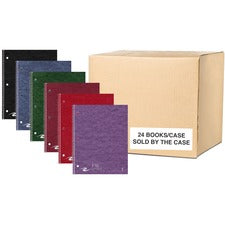 Roaring Spring Stasher Narrow Ruled One Subject Spiral Notebook 100 Sheets - 200 Pages - Printed - Spiral Bound - Both Side Ruling Surface - Red Margin - 3 Hole(s) - 15 lb Basis Weight - 56 g/m&#178; Grammage - 11" x 9" Sheet Size - 0.33" Height x 9" Widt