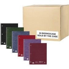 Roaring Spring Stasher College Ruled One Subject Recycled Spiral Notebook 100 Sheets - 200 Pages - Printed - Spiral Bound - Both Side Ruling Surface - Red Margin - 3 Hole(s) - 15 lb Basis Weight - 56 g/m&#178; Grammage - 11" x 9" Sheet Size - 0.33" Height