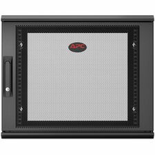 APC by Schneider Electric NetShelter WX 9U Single Hinged Wall-Mount Enclosure 600mm Deep For Networking, Airflow System - 9U Rack Height x 19" Rack Width x 20.79" Rack Depth - Wall Mountable - Black - 200.42 lb Static/Stationary Weight Capacity