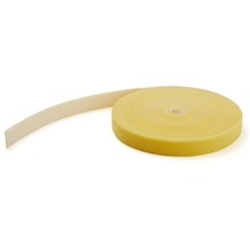 StarTech.com 100ft. Hook and Loop Roll - Yellow Cable Strap - Yellow - 100 ft Length - Fabric - 1 Each