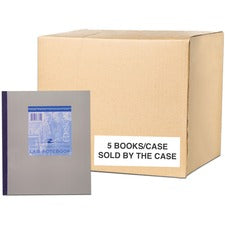 Roaring Spring Carbonless Lab Notebook 200 Sheets - 400 Pages - Printed - Stapled/Tapebound - Front Ruling Surface - 15 lb Basis Weight - 56 g/m&#178; Grammage - 11" x 9 1/4" Sheet Size - 0.75" Height x 9.3" Width x 11" Length - White, Blue Paper - Black