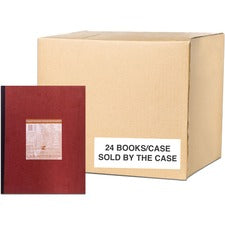 Roaring Spring Numbered Lab Notebook 76 Sheets - 152 Pages - Printed - Glued/Tapebound - Both Side Ruling Surface - 20 lb Basis Weight - 75 g/m&#178; Grammage - 11 3/4" x 9 1/4" Sheet Size - 0.33" Height x 9.3" Width x 11.8" Length - Green Paper - Black B