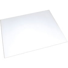 UCreate Coated Poster Board Project, Poster, Sign, Printing - 28" Height x 22" Width - White - 50 / Carton