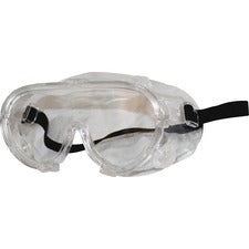 ProGuard Classic 808 Series Safety Goggles Universal - Ultraviolet, Splash, Impact, Chemical, Eye, Chemical Protection - Polyvinyl Chloride (PVC) - Clear - Anti-fog, High Visibility, Adjustable, Elastic Headband, Lightweight, Comfortable, Durable - 12/Box