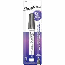 Sharpie Water Based Paint Medium Marker Point - Silver Ink - Water Based - 1 / Pack