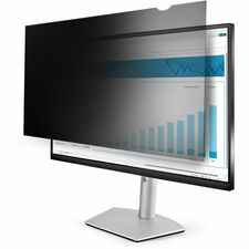 StarTech.com 24 in. Monitor Privacy Screen - Universal Transparent For 24" Widescreen LCD Monitor - 16:9 - Fingerprint Resistant, Dust Resistant, Scratch Resistant, Debris Resistant - Plastic - Anti-glare - 1 Each - TAA Compliant