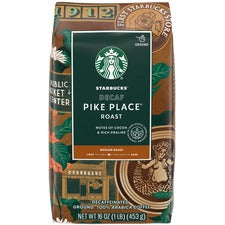 Starbucks Decaf Pike Place Coffee Medium - 16 oz - Pike Place - Decaffeinated - 1 Each