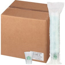 We Proudly Serve 16 oz Cold Cups 16 fl oz - Clear, Green - Polypropylene - Cold Drink - 1000 / Carton