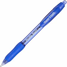 Paper Mate Profile 1.0mm Ballpoint Pens 1 mm Medium Conical Pen Point - Retractable - Blue Ink - Blue Barrel - 12 / Pack