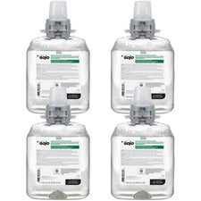Gojo&reg; FMX-12 Refill Green Certified Foam Hand Soap 1.32 quart - Hand - Clear - Fragrance-free, Rich Lather, Antibacterial-free, Triclosan-free, Paraben-free, Phthalate-free, Bio-based - 4 / Carton