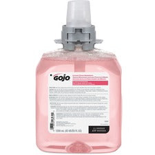 Gojo&reg; FMX-12 Refill Cranberry Luxury Foam Handwash Cranberry Scent - 1.32 quart - Hand - Amber - Drip-free, Antibacterial-free, Bio-based - 1 Each