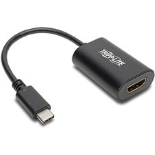 Tripp Lite by Eaton USB-C to HDMI 4K 60Hz Adapter 1 x USB Type C USB 3.1 (Gen 1) USB Male - 1 x HDMI Digital Audio/Video Female - Black - 1 Each
