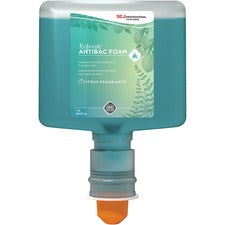 SC Johnson Antibacterial Foam Hand Soap for TouchFREE Ultra Dispensers 1.27 quart - Bacteria Remover - Hand - Moisturizing - Antibacterial - Green - Non-drying - 3 / Carton