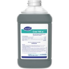 Diversey Non-acid Restroom Disinfectant 84.5 fl oz (2.6 quart) - Floral Scent - Disinfectant, Deodorize - Blue - 2 / Carton