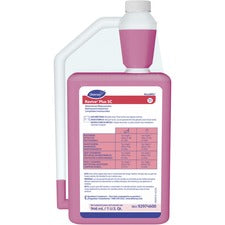 Diversey Floor Cleaner/Maintainer 32 fl oz (1 quart) - Sweet Scent - Fast Acting, Quick Drying - Red - 6 / Carton