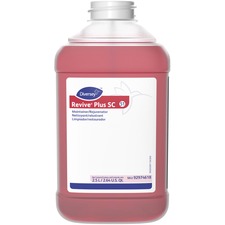 Diversey Floor Cleaner/Maintainer 84.5 fl oz (2.6 quart) - Sweet Scent - Fast Acting, Quick Drying - Red - 2 / Carton