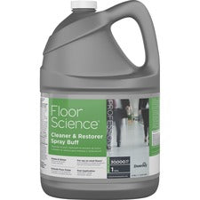 Diversey Floor Science Cleaner Spray Buff Ready-To-Use - 128 fl oz (4 quart) - Characteristic Scent - Durable - Straw - 1 Each