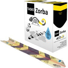 TASKI Leak Lizard Absorbent Control Strip 100 ft Length - 50 / Carton - Multi