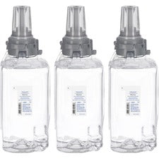 Provon ADX-12 Clear & Mild Foam Handwash Fragrance-free Scent - 1.32 quart - Pump Bottle Dispenser - Kill Germs - Hand - Moisturizing - Clear - Rich Lather, Dye-free, Bio-based - 3 / Carton