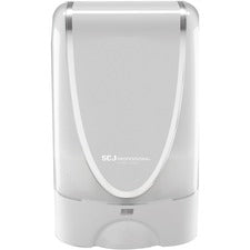 SC Johnson TouchFREE Ultra Dispenser Automatic - 1.27 quart Capacity - Support 4 x D Battery - Touch-free, Wall Mountable - White - 1 Each