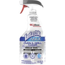 fantastik&reg; Max Oven & Grill Cleaner 32 fl oz (1 quart) - Heavy Duty, Non-corrosive - White - 8 / Carton