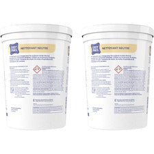 Diversey EasyPaks Neutral Cleaner Concentrate - 0.50 oz (0.03 lb) to - Pine Forest Scent - Phosphate-free, Rinse-free - Orange - 90/Tub - 2 / Carton