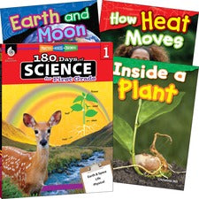 Shell Education Learn At Home Science 4-book Set Printed Book Book - Grade 1 - English
