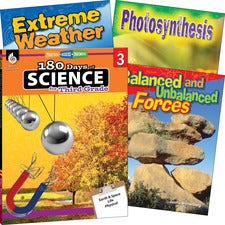 Shell Education Learn At Home Science 4-book Set Printed Book Book - Grade 3 - English
