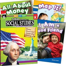 Shell Education Learn At Home Social Studies Books Printed Book Book - Grade K - English