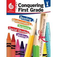 Shell Education Conquering Home/Classwork Book Set Printed Book Book - Grade 1 - Multilingual