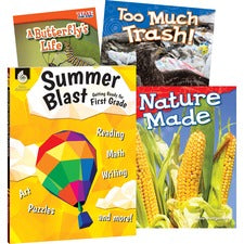 Shell Education Learn-At-Home Summer Science Set Printed Book by Jodene Smith 196 Pages - Book - Grade K-1 - Multilingual