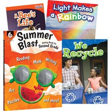 Shell Education Learn-At-Home Summer Science Set Printed Book by Jodene Smith 196 Pages - Book - Grade 1-2 - Multilingual