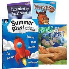 Shell Education Learn-At-Home Summer Science Set Printed Book by Wendy Conklin 212 Pages - Book - Grade 2-3 - Multilingual