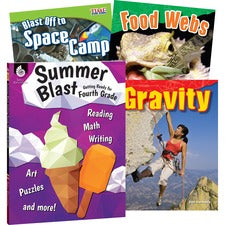 Shell Education Learn-At-Home Summer Science Set Printed Book Book - Grade 3-4 - Multilingual
