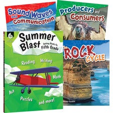 Shell Education Learn-At-Home Summer Science Set Printed Book by Wendy Conklin 224 Pages - Book - Grade 4-5 - Multilingual