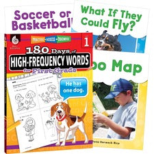 Shell Education Learn At Home Grade 1 Frequency Words Printed Book Book - Grade 1 - Multilingual