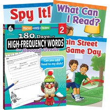 Shell Education Learn At Home Grade 2 Frequency Words Printed Book Book - Grade Pre K-2 - Multilingual