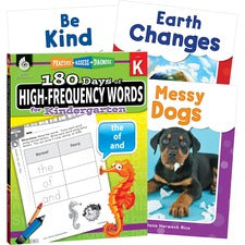 Shell Education Learn At Home Grade K Frequency Words Printed Book Book - Grade Pre K-K - Multilingual