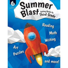 Shell Education Summer Blast Student Workbook Printed Book by Wendy Conklin 128 Pages - Book - Grade 2-3 - Multilingual