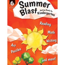 Shell Education Summer Blast Student Workbook Printed Book by Jodene Smith 128 Pages - Book - Grade Pre K-K - Multilingual