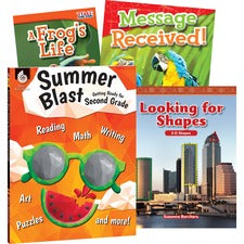 Shell Education Learn-At-Home Grade 2 Summer STEM Set Printed Book by Jodene Smith, Suzanne I. Barchers 204 Pages - Book - Grade 1-2 - Multilingual