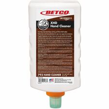 Betco Triton XHD Hand Cleaner Refills 2.11 quart - Bottle Dispenser - Grease Remover, Oil Remover, Carbon Remover, Tar Remover - Hand - Light Beige - Crack Resistant - 6 / Carton